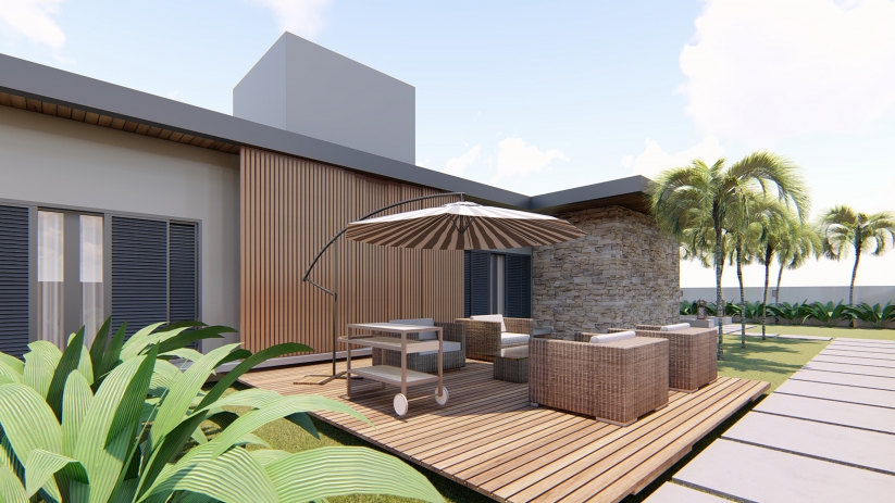 Plantas de casas com deck