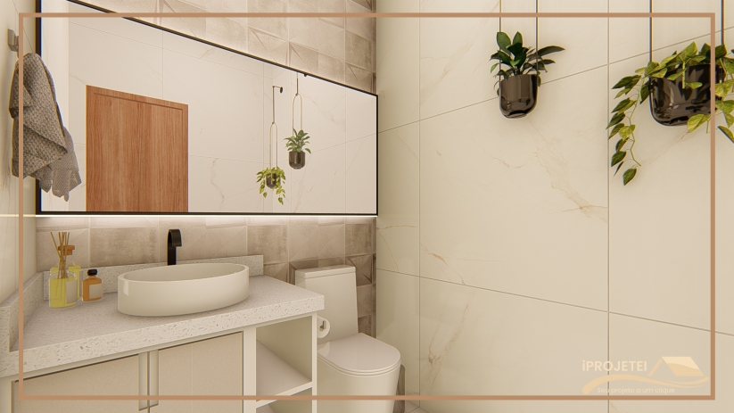 Plantas de casas 8x25 com lavabo